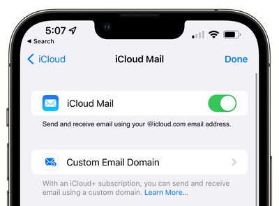 configuratio of icloud mail in outlook windows
